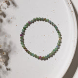 Rubin in Zoisit Armband