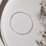 Rosenquarz Armband zart