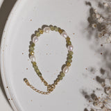 Granat Perlen Armband