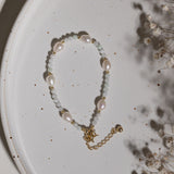 Jadeit Perlen Armband