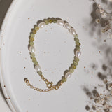 Granat Perlen Armband