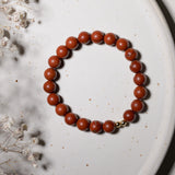 Roter Jaspis Armband groß