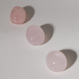 Rosenquarz Trommelstein