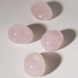 Rosenquarz Trommelstein