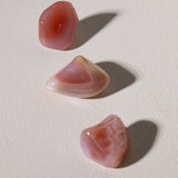 Aprikosenachat Trommelstein