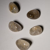 Rutilquarz Trommelstein