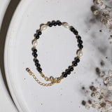 Turmalin - Perlen Armband