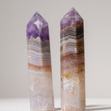 Amethyst Achat Spitze