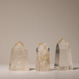 Champagnerquarz Spitze