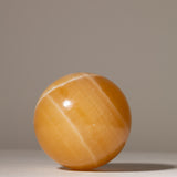 Orangen Calcit Kugel, Einzelstück