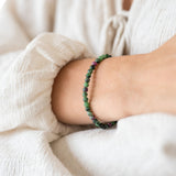 Rubin in Zoisit Armband