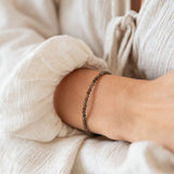 Rauchquarz Armband zart