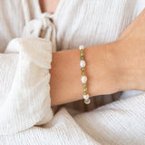 Granat Perlen Armband